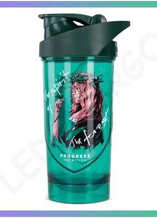 Шейкер progress nutrition mavka the spirit of the forest 700 мл зеленый для протеиновых коктейлей sku_fitsh_cn15698