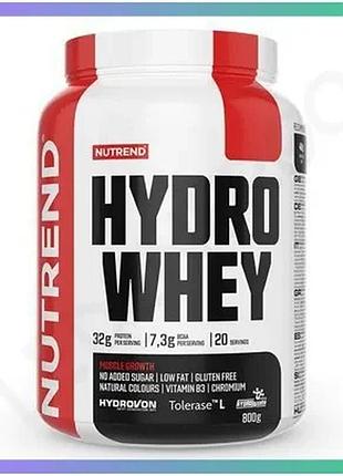 Протеїн nutrend hydro whey 800 грам ваніль сироватковий ізолят для відновлення м'язів та підвищення ви sku_fitsh_cn8337-1