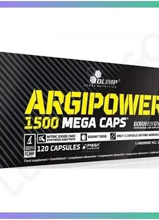Аминокислота olimp argipower 1500 mega caps 120 капсул для восстановления и повышения выносливости sku_fitsh_cn1491