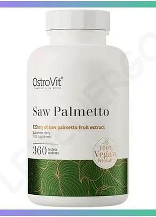 Натуральна добавка ostrovit vege saw palmetto 360 таблеток для підвищення тестостерону та покращення в sku_fitsh_cn15368