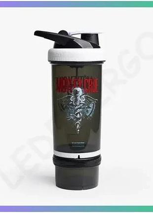 Шейкер smart shake revive 750 мл motley crue чорний для протеїнових коктейлів та фруктової води sku_fitsh_cn10641