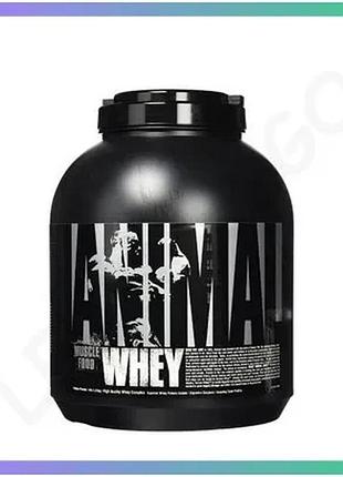 Протеин universal nutrition animal whey 1.8 кг ваниль с высоким содержанием белка для набора мышечной sku_fitsh_cn2613-5