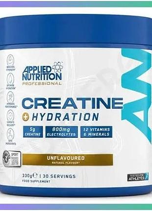 Креатин applied nutrition creatine + hydration 30 порций без вкуса для набора мышечной массы и восстан sku_fitsh_cn20019-4