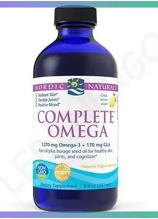 Жирні кислоти nordic naturals complete omega 237 мл лимон для серцево-судинної системи імунної системи sku_fitsh_cn6913