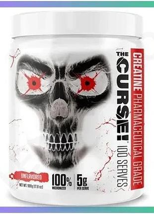 Креатин моногідрат jnx sports the curse creatine 500 г порошок для набору м'язової маси енергії і витр sku_fitsh_cn15235
