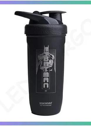 Шейкер smart shake reforce из нержавеющей стали 900 мл черный для протеиновых коктейлей и напитков sku_fitsh_cn14980