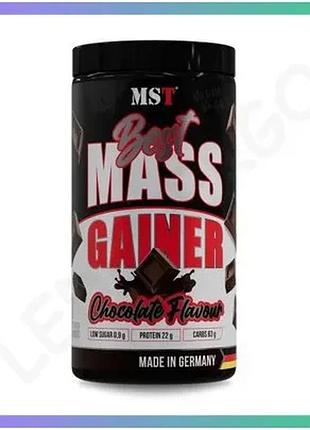 Гейнер mst nutrition best mass gainer 1 кг шоколад для набора мышечной массы высококалорийный порошок sku_fitsh_cn13381-3