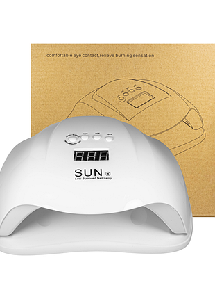 Лампа для сушіння гель-лаку sun x 54 w
