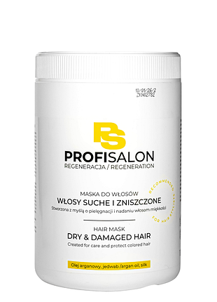 Маска для сухих и поврежденных волос profi salon, 1000 мл