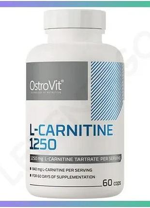 Жиросжигатель ostrovit l-carnitine 1250 60 капсул для снижения веса и повышения выносливости sku_fitsh_cn3042