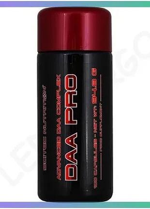 Стимулятор тестостерона scitec nutrition daa pro 100 капсул для підвищення тестостерону та витривалост sku_fitsh_cn4778