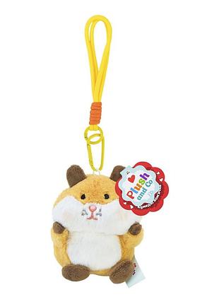 Мягкая игрушка-брелок "хомячок" plc25003-3, 8х5х11 см
