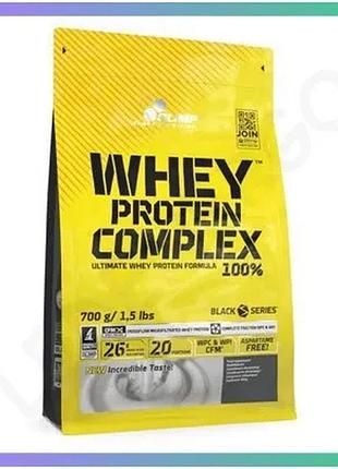 Протеин olimp sport nutrition whey protein complex 100% 700 грамм тирамису для роста мышечной массы и sku_fitsh_cn357-8