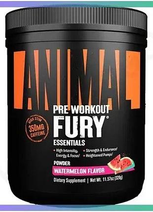 Предтренировочный комплекс universal nutrition animal fury 20 порций 328 г арбуз для энергии и выносли sku_fitsh_cn2610-1