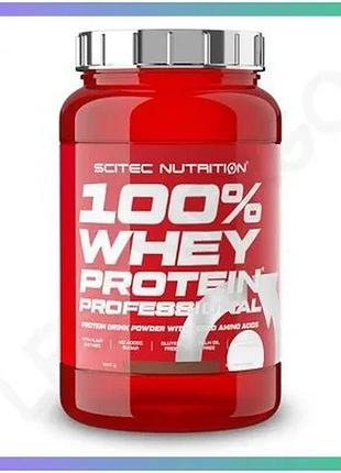 Протеин scitec nutrition 100% whey protein professional 920 грамм шоколад для набора мышечной массы и sku_fitsh_cn728-19