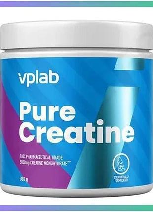 Креатин vplab pure creatine 300 грамм моногидрат для набора мышечной массы и повышения выносливости sku_fitsh_cn6569