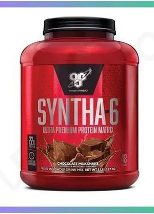 Протеин bsn syntha-6 2.27 кг молочный шоколад белковая добавка для роста мышечной массы и восстановлен sku_fitsh_cn578-6