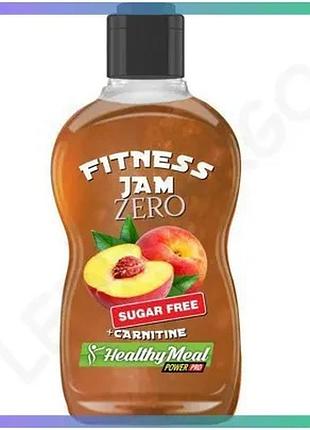 Фитнес джем power pro fitness jam zero 200 грам персик с карнитином десерт без сахара и жира sku_fitsh_cn1973-5