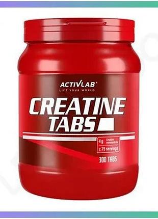 Креатин activlab creatine tabs 300 таблеток для набору м'язової маси та підвищення витривалості креати sku_fitsh_cn1794