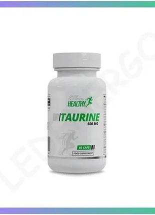 Таурин healthy taurine 60 капсул для поддержки здоровья сердечно-сосудистой системы и энергии sku_fitsh_cn16566