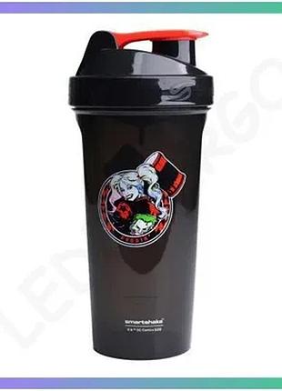 Шейкер smart shake lite 800 мл harley quinn для коктейлей и спортивного питания черный sku_fitsh_cn15009