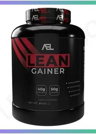 Гейнер allsports labs lean gainer 3 кг шоколад для набору м'язової маси енергетичний порошок sku_fitsh_cn16055-3