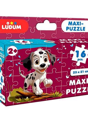 Пазл дитячий maxi-puzzle песик 2 me5032-07, 16 елементів