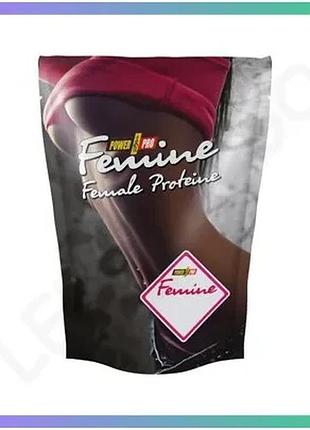 Протеїн power pro femine protein 1 кг апельсин для жінок для набору м'язової маси та зниження ваги sku_fitsh_cn4833-1