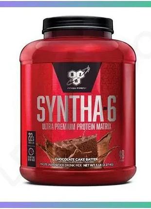 Протеин bsn syntha-6 2.27 кг шоколадный пирог спортивное питание для набора мышечной массы белковый по sku_fitsh_cn578-11