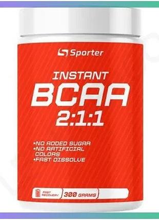 Аминокислота bcaa sporter 300 грамм грейпфрут для восстановления мышц и повышения выносливости sku_fitsh_cn11987-2