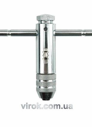 Вороток для метчиков vorel m3-m8 с трещоткой ручка для нарезки резьбы в труднодоступных местах sku_24700