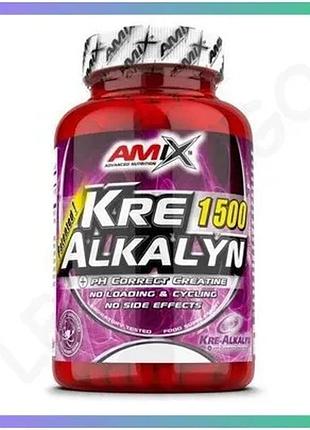 Креатин amix kre-alkalyn 150 капсул для набору м'язової маси енергії та відновлення креатин моногідрат sku_fitsh_cn12682