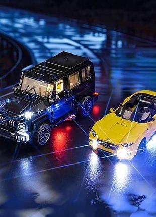 Светодиодная подсветка для лого lighting kit gc761 76924 комплект светодиодной подсветки для lego mercedes-amg