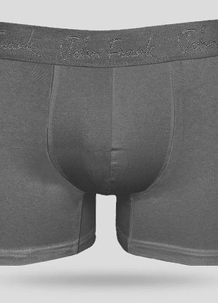 Трусы мужские серые модальные боксеры john frank jfbmod10 grey xl