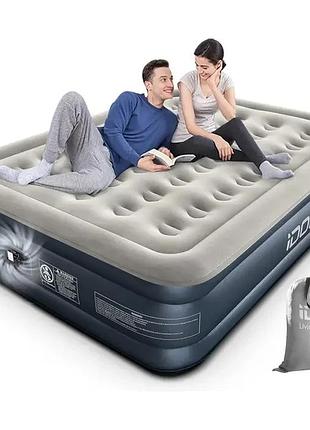 Надувне ліжко idoo r-m002 203×152×46 см