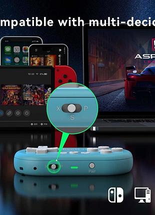 Мини-контроллер shanwan bluetooth gamepad q36 wireless gaming controller 6