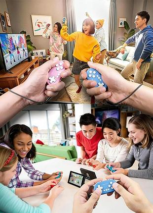 Мини-контроллер shanwan bluetooth gamepad q36 wireless gaming controller 7