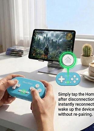 Мини-контроллер shanwan bluetooth gamepad q36 wireless gaming controller 9