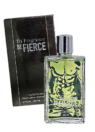 Туалетна вода чоловіча tri man be fierce edt 100 мл.