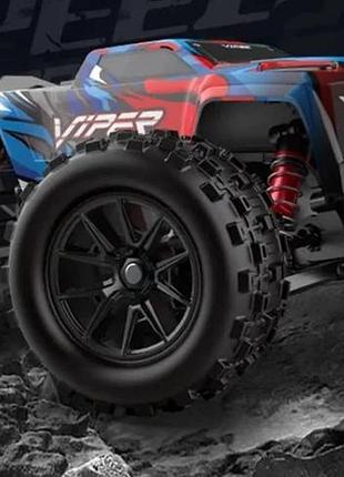 Машинка на радіокеруванні zwn s909 1:16 4x4 monster truck, синій