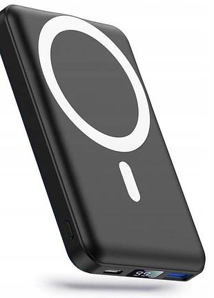 Беспроводное зарядное устройство yiisonger slim power bank kt-d007 10000 mah черный.