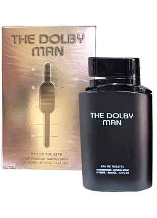 Туалетна вода чоловіча tri man the dolby edt 100 мл. 9038