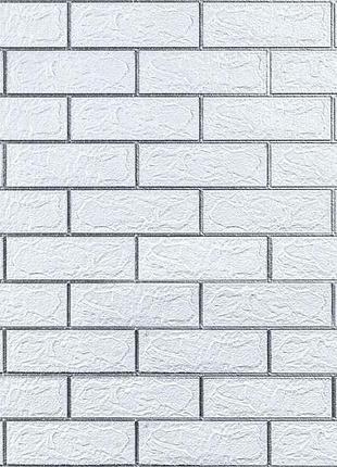 Панель стенная 3d 770 * 700 * 3мм 100-3 бело-серый (d) sw-00000752 тм sticker wall