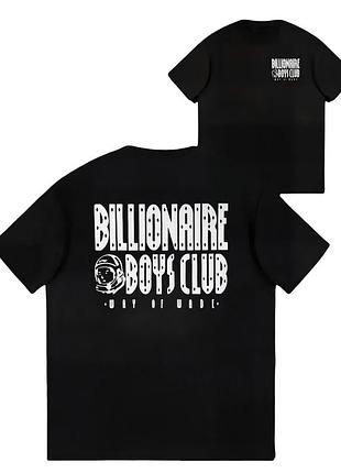 Мужские футболки billionare boys club logo унисекс bbc черная