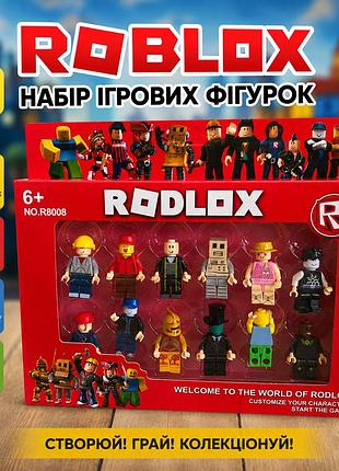 Набор игровых фигурок roblox в коробке, игрушечные фигурки герои персонажи роблокс