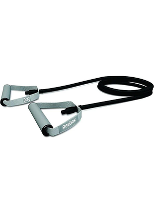 Эспандер трубчатый reebok resistance tube с ручками (рувь 3 / heavy)