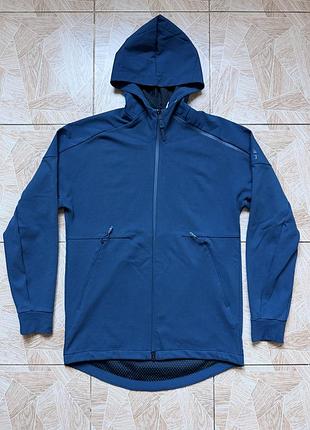 Зип худи y2k rare adidas zne full zip hoodie jacket bs4902 tech athletic blue mens s