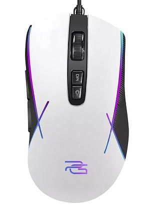 Дротова ігрова миша proove gaming defiant usb 1.5 м біла
