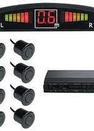 Парктроніки для авто car radar parking на 8 датчиків паркувальна система для будь-якого авто радар для паркування