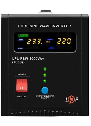 Ибж lp lpl-psw-1000va+ (700вт) 10a/30a с правильной синусоидой 12v